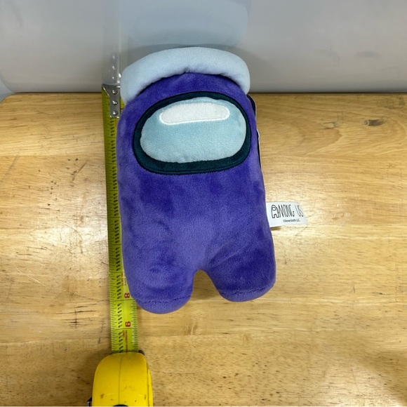 Among Us Imposter Plush Purple Sailor Crewmate 7” Stuffed Toikido New NWT - Picture 10 of 11
